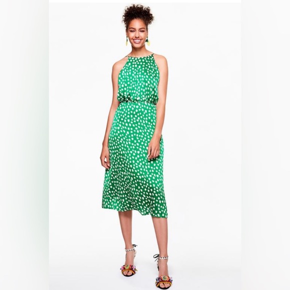 Betsey Johnson Green Dots Dress SIZE 6 - Picture 11 of 12